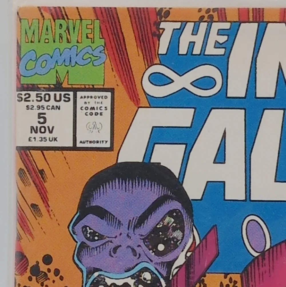 The Infinity Gauntlet # 5 1991 Marvel Comic Book